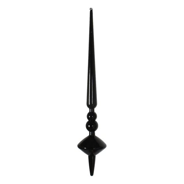 Vickerman M183317S 12 Po. Embout de Cupola Noir Brillant 3 par Sac