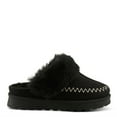 thumbnail image 5 of Flexus Alava Women’s Faux Suede Slip-On Clogs with Faux Fur Lining, 5 of 7