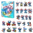 thumbnail image 1 of Caja Sorpresa KEVCHE 30cm Calendario de Adviento Navidad 24 Piezas 6cm 2D Figuras Caja Ciega Stitch Edad 4+, 1 of 7