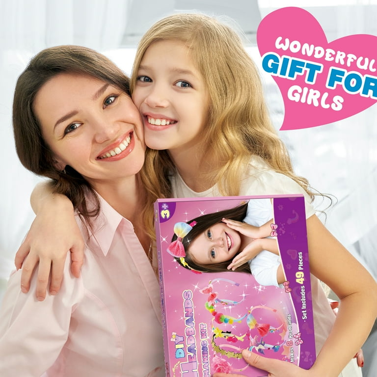 superwinky DIY Headbands Making Kit for Girls Hair Accessories Set