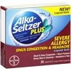 Alka-Seltzer Plus Severe Allergy Sinus Congestion & Headache Liquid Gels, 20 count