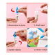 thumbnail image 3 of Magic Agua Pintura Libro Garabatos Reutilizable Niños 6pcs Rosa/azul, 3 of 5