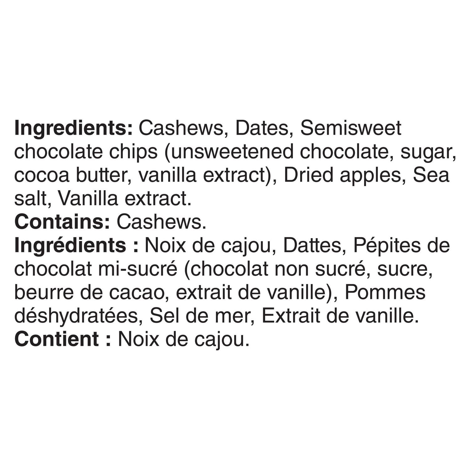 Larabar Gluten Free Chocolate Chip, 16 bars x 45 g, 720 g