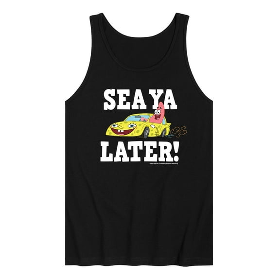 SpongeBob SquarePants - Sea Ya Later - Men's Jersey Tank