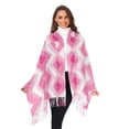 thumbnail image 3 of FORMRS Womens Scarf Winter Soft Long Big Warm Shawls Wrap Tassel Scarves, Heart Geometric, 3 of 9