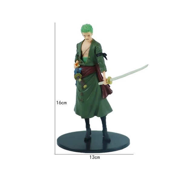 Figura de acción coleccionable de One Piece, Luffy, Zoro y Sanji, 10 estilos, juguete para regalo, modelo de PVC de alta calidad.