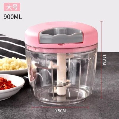

Home Veget and Fruit Mincer Multifunctional Manual Garlic Press Manual Minced Meat Grinder Manual Chopper Peeling and Chopper