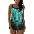 thumbnail image 1 of Women‘s Tankini Swimsuits Two Piece Tummy Control Bathing Suits Tank Top With Boyshorts Swimwear, 1 of 8