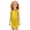 Gold, variant on Girls Metallic Dresses Sleeveless Crewneck Sparkly Dress Sequin Shinny Cute 𝗠ini Dress P𝗮rty Dance 𝗦undress