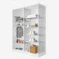 thumbnail image 3 of Expandable Closet Tension Shelf Storage Rack rod expandable Upgraded L: 30-45cm W: 24cm, 3 of 9