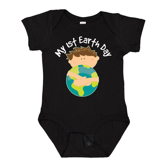 Inktastic 1st Earth Day Holiday Boys Boys Baby Bodysuit