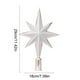 thumbnail image 3 of Red Plastic Christmas Tree Shaped Ball Ornaments for Holiday Window and Tree Decorations, 3 of 7