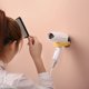 thumbnail image 4 of 2 piezas, soporte para secador de pelo montado en la pared, soporte para secador de pelo de acero inoxidable autoadhesivo, compatible con la mayoría de los secadores de pelo, 4 of 5