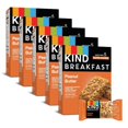 thumbnail image 1 of Breakfast Bars, Caramel Peanut Protein, Gluten Free Breakfast Bars, 8g Protein, 1.76 OZ Packs, 30 Count, 1 of 5