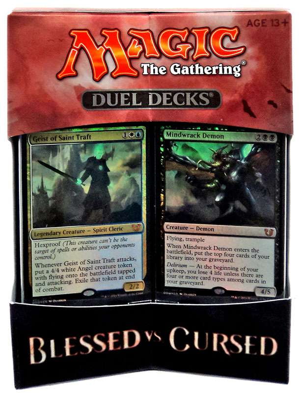 MAGIC THE GATHERING BLESSED VS CURSED BRAND NEW SEALED DUEL DECK PACK 