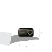 Nextbase 222 Compact Dash Cam in Black 2.5 HD IPS Screen, 1080p Full HD, Intelligent Parking Mode, G Force Sensor, 0.17lbs Assembled.