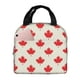 thumbnail image 1 of Easygdp Happy Canada Day Bolsa Térmica Premium - Tela Oxford Impermeable, Gran Capacidad, Bolsillo Frontal, Unisex para Trabajo, Escuela, Actividades al Aire Libre y Picnics, 1 of 8
