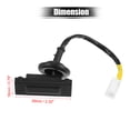 thumbnail image 3 of Unique Bargains Car Tailgate Trunk Release Switch Button 81260-1W220 812601W220 for Kia Pride 2012-2017 for Kia Rio 2012-2017, 3 of 6