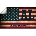 thumbnail image 2 of Auburn AL Alabama Lee County Vintage US Flag Decal Bumper Sticker 3M Vinyl 3" x 5", 2 of 3