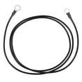 thumbnail image 1 of Cable de inversor de batería de 135 cm 12 AWG 3/8" 5/16" Cable de batería de cobre estañado Negro OT Tipo 1 Pc, 1 of 1