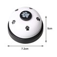 thumbnail image 5 of Pet Bell, 2 Pack Metal Bell Dog Training With Non Skid Rubber Bottoms Dog Door Bell For Potty Training Ring Pet Tool Communication Device For Small Do, 5 of 5