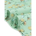 thumbnail image 5 of INSPIRE CHIC Women's Floral Square Neck Elastic Waist Flare Maxi Dress S Green, 5 of 6