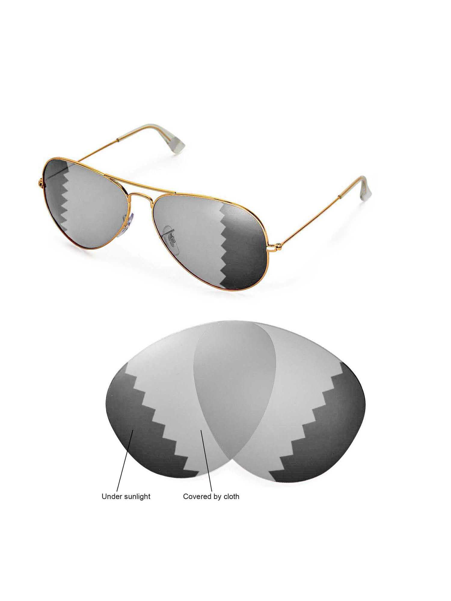 1~+3 Details about   Multifocal Progressive Photochromic Gray Aviator Sun Reading Glasses UV400 