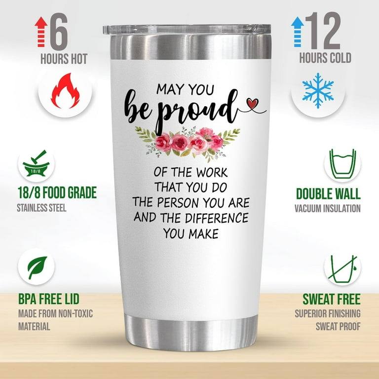 I May Be Small, But I'm The Boss - Engraved Boss Tumbler, Gifts For Her