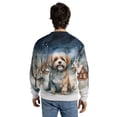 thumbnail image 5 of Hello Winter Havanese Welcome Snowy Night Watercolor Vintage All Over Print 3D Sweatshirt Unisex Merch Havanese Dog Lover Gifts Idea - 01011, 5 of 6