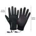 thumbnail image 3 of USB Heated Gloves, Electric Rechargeable Heated Gloves for Men Women, Anti Slip Touchscreen Waterproof Gloves, Winter Thermal Heating Mitts for Outdoor Skiing Cycling Hiking, 3 of 7
