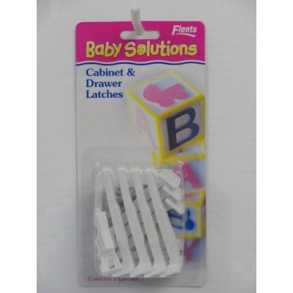 Flents Baby Solutions Cabinet & Drawer Latches - 7 Latches