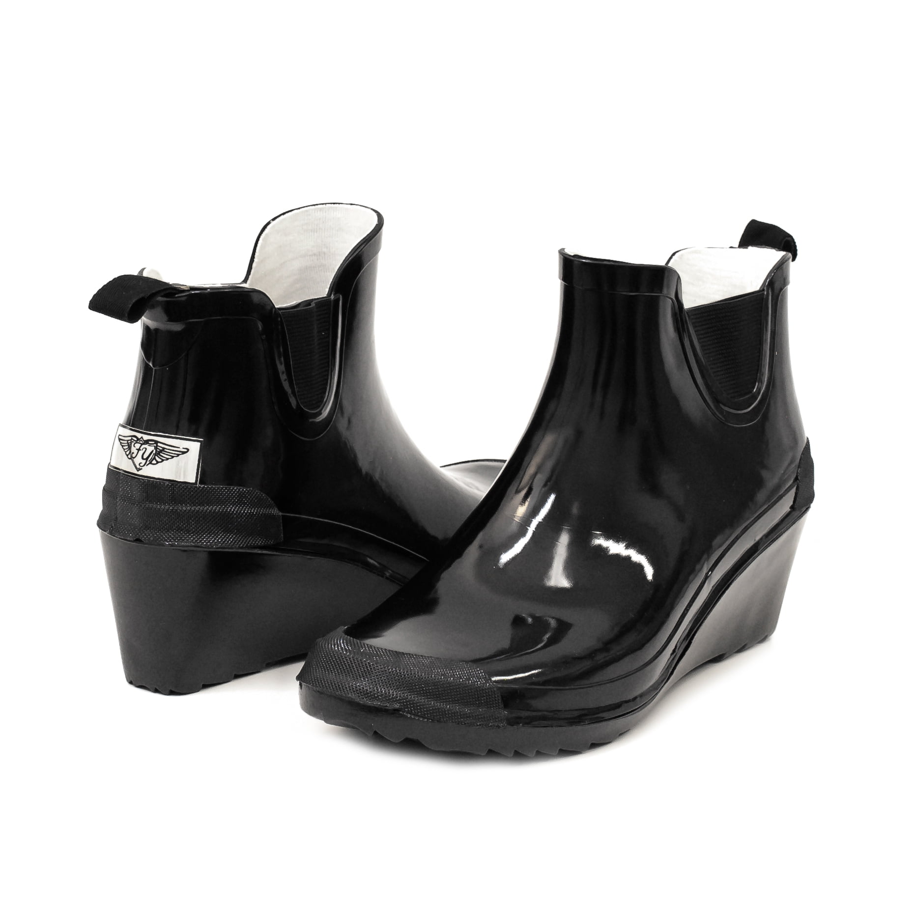 rubber ankle rain boots