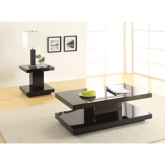 ACME Koren Coffee Table, Black-Finish:Black,Style:Contemporary