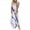 White, variant on Maxi Dresses for Women 2023 Crew Neck Loose Pocket Maxi Dress Sleeveless Beach Tank Long Dress Floral Print Sundress