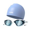 thumbnail image 3 of Gafas de natación con tapa de natación sin fuga para hombres gafas de natación Azul, 3 of 8