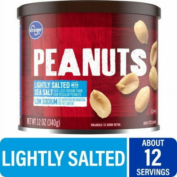 KR Lightly Salted Peanuts 12 oz