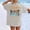 Light Gray, variant on QHWAUAKFBN T Shirts For Women Trendy Graphic Beach Oversized Graphic Tees Vintage Baggy Shirts Summer Cotton Vacation Tshirts Top