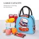thumbnail image 5 of Easygdp Sushi Salmon Surfing Bolsa de Almuerzo Insulada Grande, Forro de Aluminio, Diseño Espacioso, a Prueba de Fugas, Ideal para Trabajo, Picnics, Viajes y Actividades al Aire Libre, 5 of 6