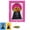 Pink, variant on Wall Mount Twist Gumball Frame Dispenser, Coin-Free Candy Storage Decor