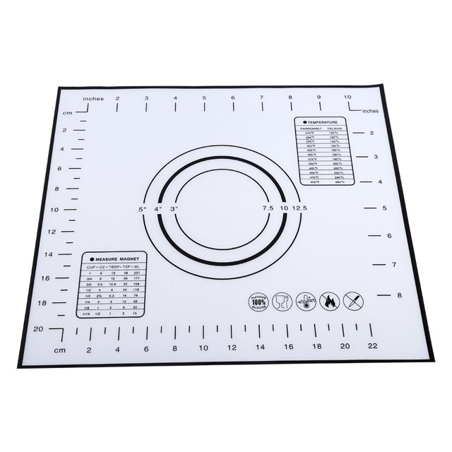 Baking Sheet,Silicone Fibreglass Rolling Dough Silicone Baking Mats Rolling Dough Pad Exceptional Reliability