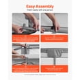 thumbnail image 5 of KFFKFF Large Baby Playpen, 78.7″ x 58.7″ Play Yard for Toddlers, Indoor/Outdoor Baby Fence with 50 Ocean Balls, Zippered Door & Breathable Mesh, Safe Activity Center for Babies and Toddlers, 5 of 9