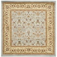 thumbnail image 4 of SAFAVIEH Lyndhurst Pearl Traditional Bordered Area Rug, Light Blue/Ivory, 10' x 10' Square, 4 of 11