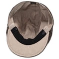thumbnail image 7 of Walrus Hats End Game Brown Duckbill Flat Cap – Luxe Wool Blend 6-Panel Hat with Suede Underside & Stretch Fit – Classic 2 ¼" Brim for Stylish Comfort, 7 of 7