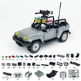 thumbnail image 5 of 12pcs SWAT + Humvee Set Military Counter-Terrorism Mini Figures Building Blocks Toy Model, 5 of 7