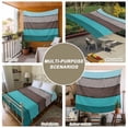 thumbnail image 6 of Aqua Grey Tapestry for Bedroom Wall Hanging Tapestry, Vintage Stripe Farmhouse Wood Grain Ombre Ceiling Backdrop Tapestries Poster Blanket Wall Decor for Teens Room Living Room Dorm 51" x 59", 6 of 8