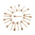 thumbnail image 1 of 25 cucharas de madera con mango largo para mezclar miel, extractor de miel para tarros, café, leche, té, suministros de cocina, 1 of 5