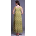 thumbnail image 3 of Bimba Chemises de Nuit en Rayonne Imprimée pour Femmes Robe Sans Manches Vêtements de Nuit Robe Maxi-m, 3 of 5