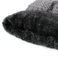thumbnail image 2 of Gorro y babero de lana coreano de estilo creativo de invierno uno grueso, 2 of 6