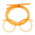 thumbnail image 3 of Gafas Paja Tontas Divertidas Con Pajita para Fiestas Infantiles Color Naranja, 3 of 9