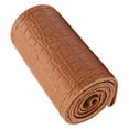 thumbnail image 3 of Sewing Steering Wheel Cover Hand Sewn Steering Wheel Wrap Leather Steering Wheel Protector Stitch Steering Wheel Wrap for 38CM Steering Wheels Direct Replacement Car Interior Accessories Brown, 3 of 9